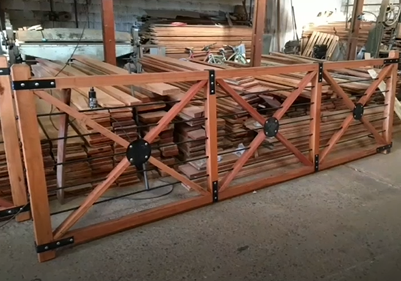 Tranqueras de madera